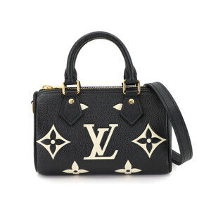 Louis Vuitton Bicolor Monogram Empreinte Nano Speedy 2-Way Hand/Shoulder Bag,...